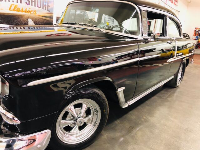 1955 Black Chevrolet Bel Air/150/210 2 Door