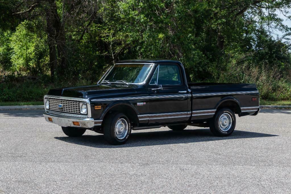 1972 Black Chevrolet Other Pickups Pickup