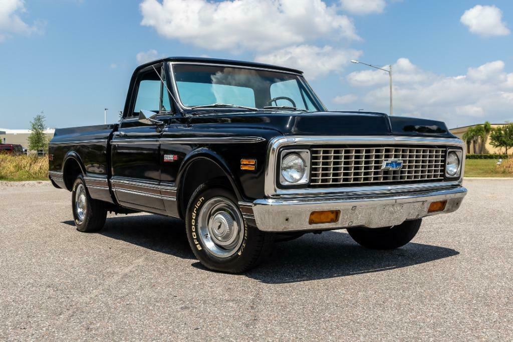 1972 Black Chevrolet Other Pickups Pickup