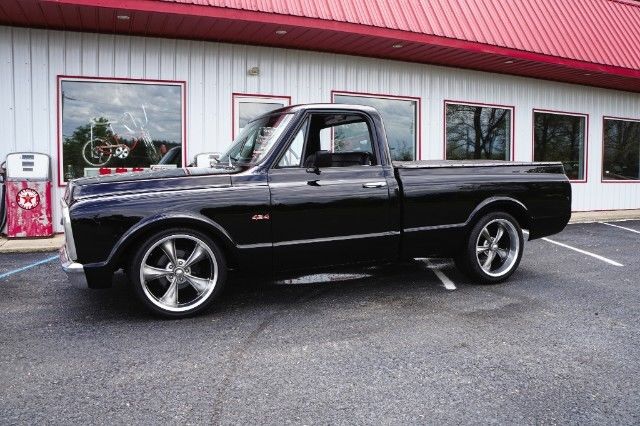 1969 Black Chevrolet C-10 --