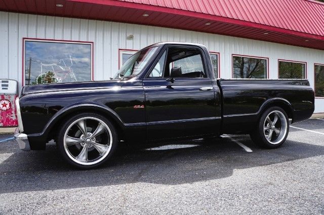 1969 Black Chevrolet C-10 --