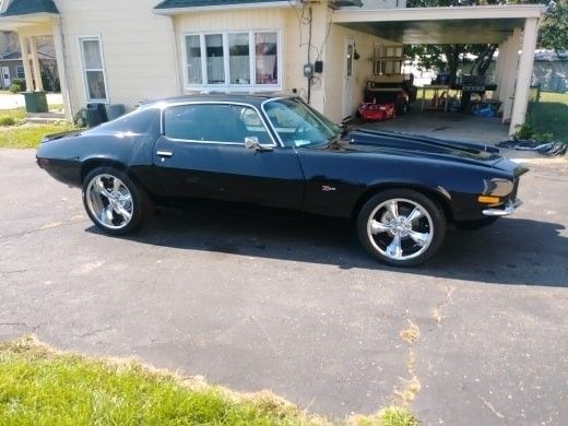 1973 Black Chevrolet Camaro Coupe