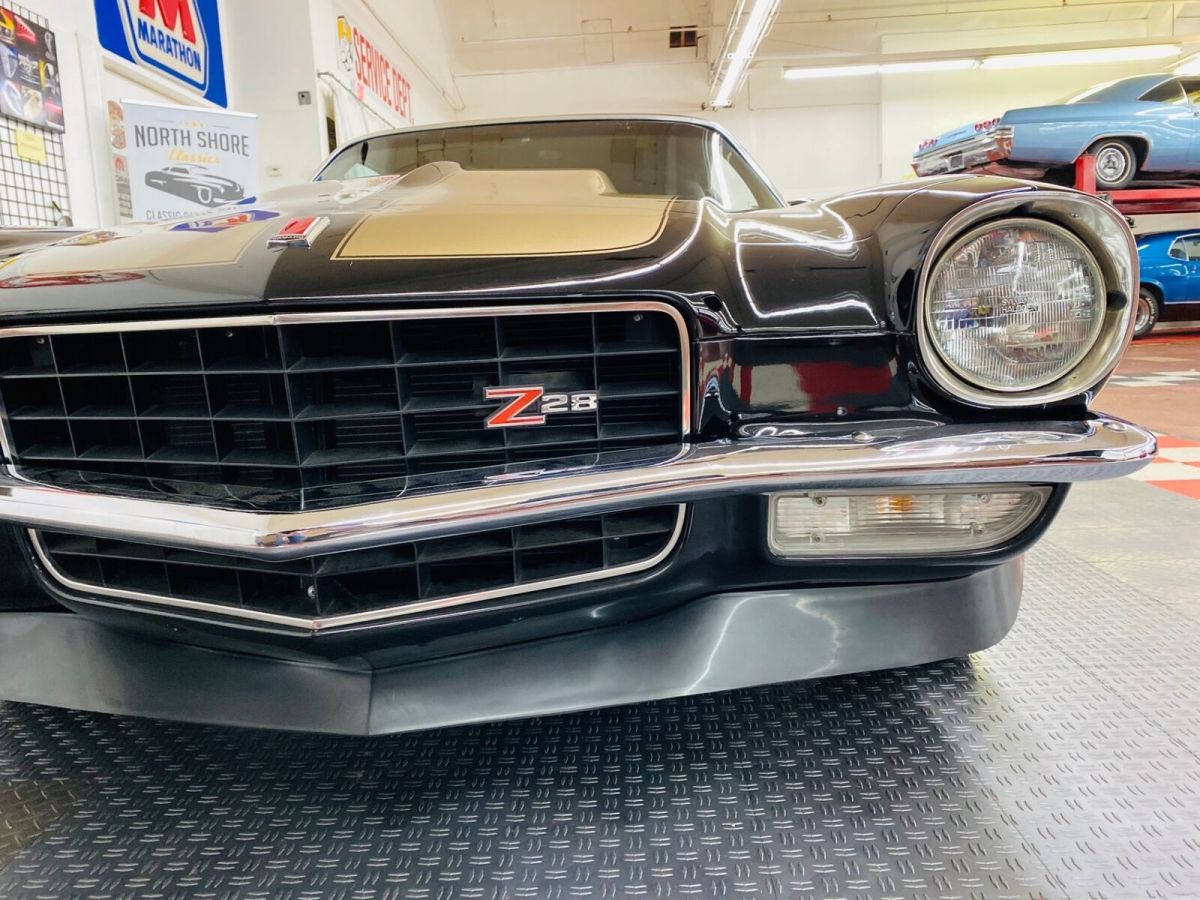 1972 Black Chevrolet Camaro Coupe