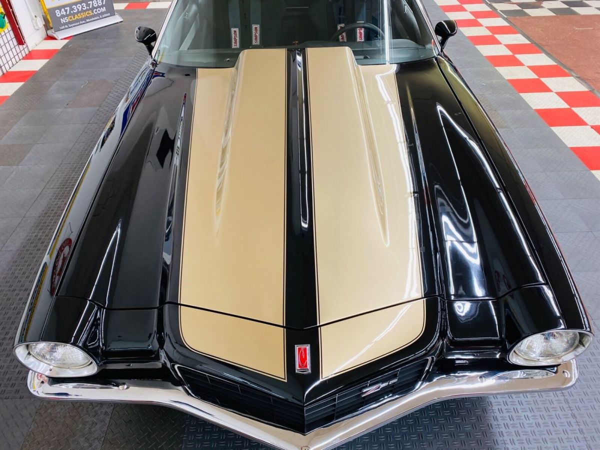 1972 Black Chevrolet Camaro Coupe