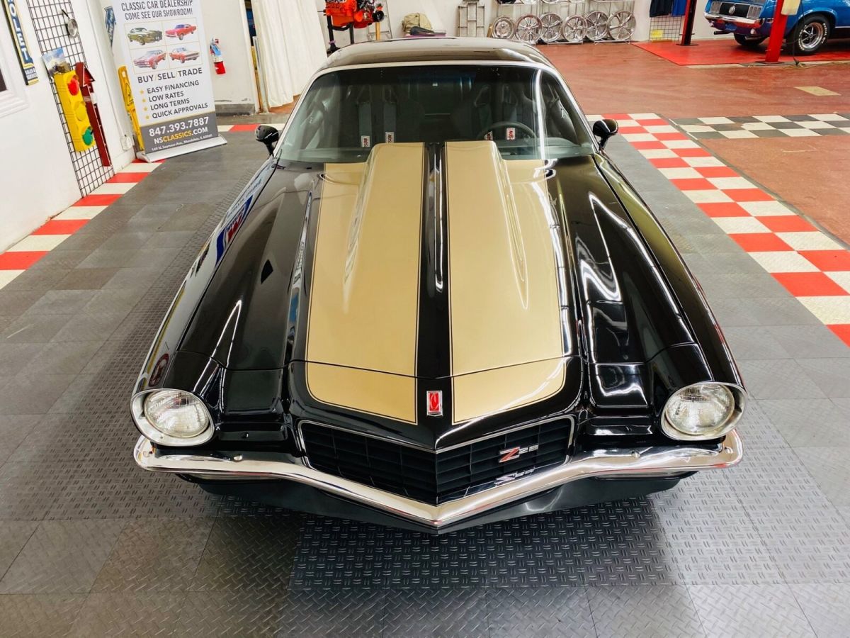 1972 Black Chevrolet Camaro Coupe