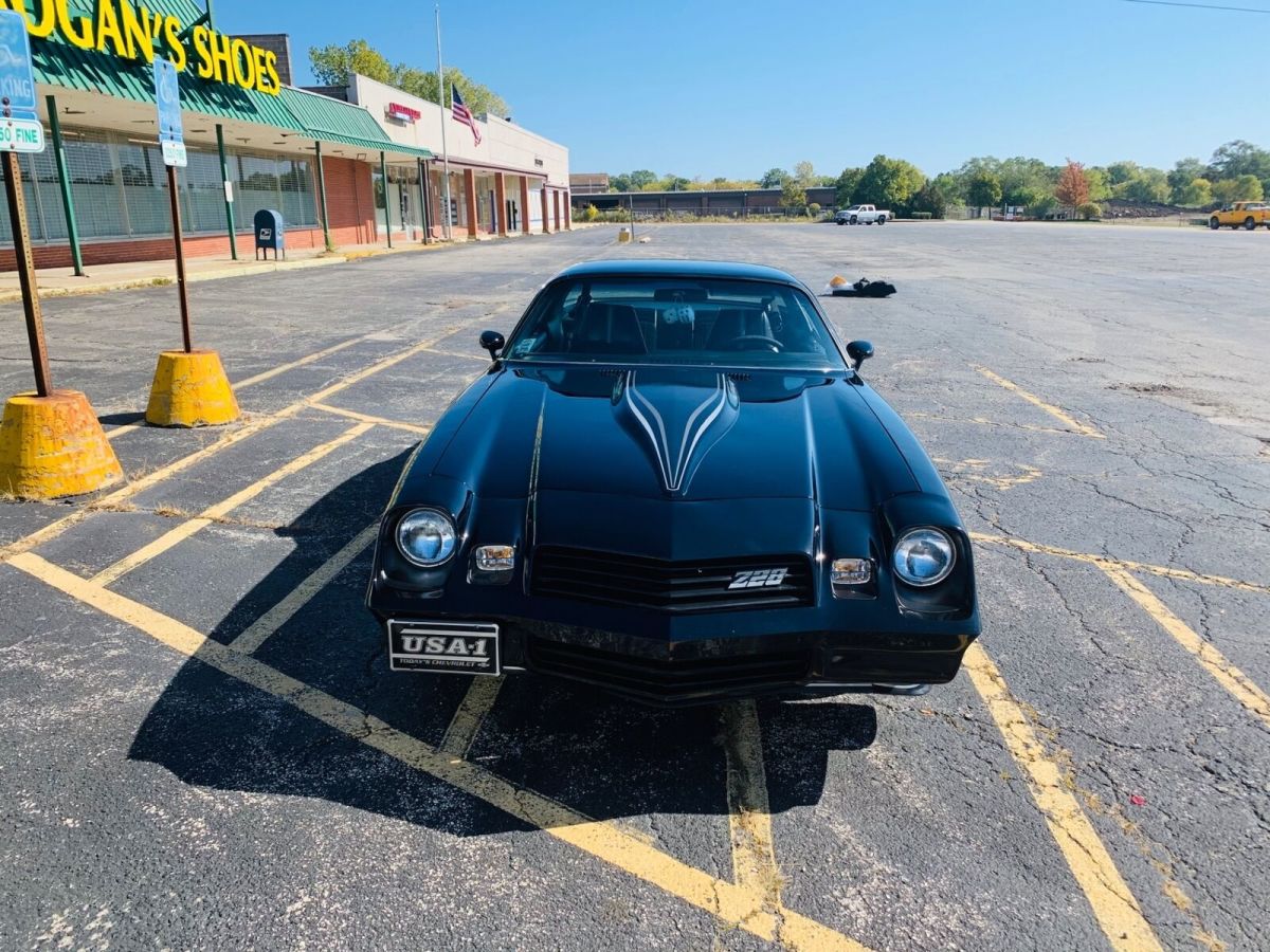 1980 Black Chevrolet Camaro --
