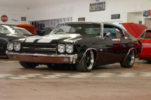 1970 Black Chevrolet Chevelle Coupe
