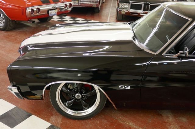 1970 Black Chevrolet Chevelle Coupe