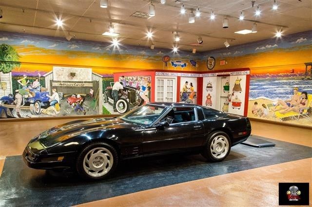 1991 Black Chevrolet Corvette --