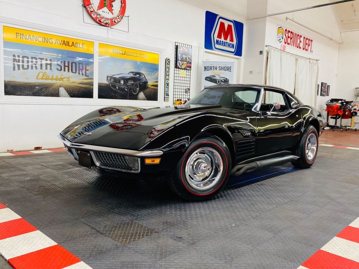 1970 Black Chevrolet Corvette Coupe