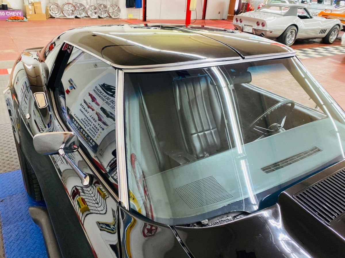 1970 Black Chevrolet Corvette Coupe