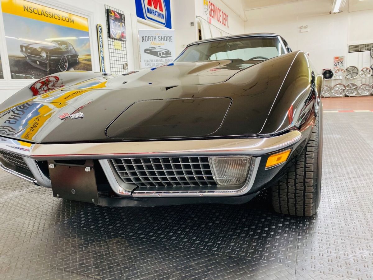 1970 Black Chevrolet Corvette Coupe