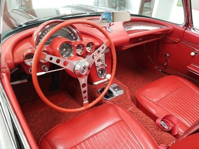 1962 Black Chevrolet Corvette Convertible