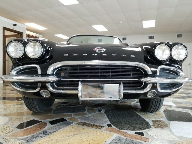 1962 Black Chevrolet Corvette Convertible