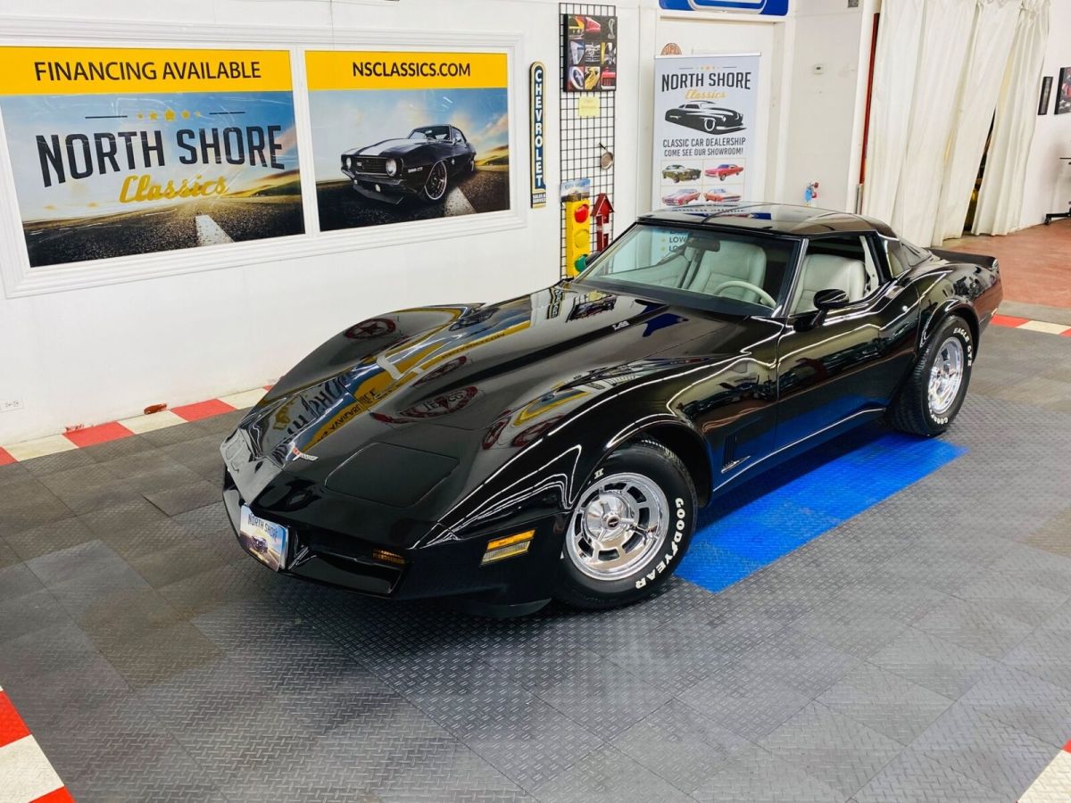 1980 Black Chevrolet Corvette Coupe