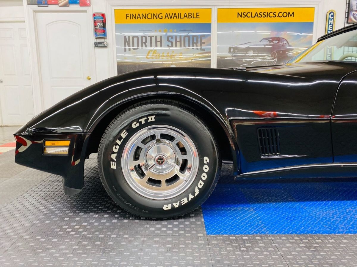 1980 Black Chevrolet Corvette Coupe