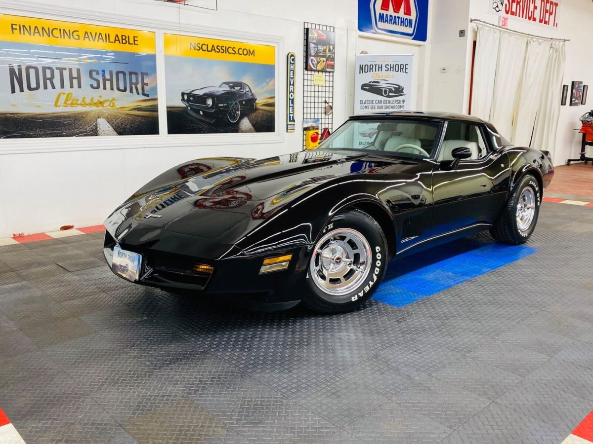 1980 Black Chevrolet Corvette Coupe