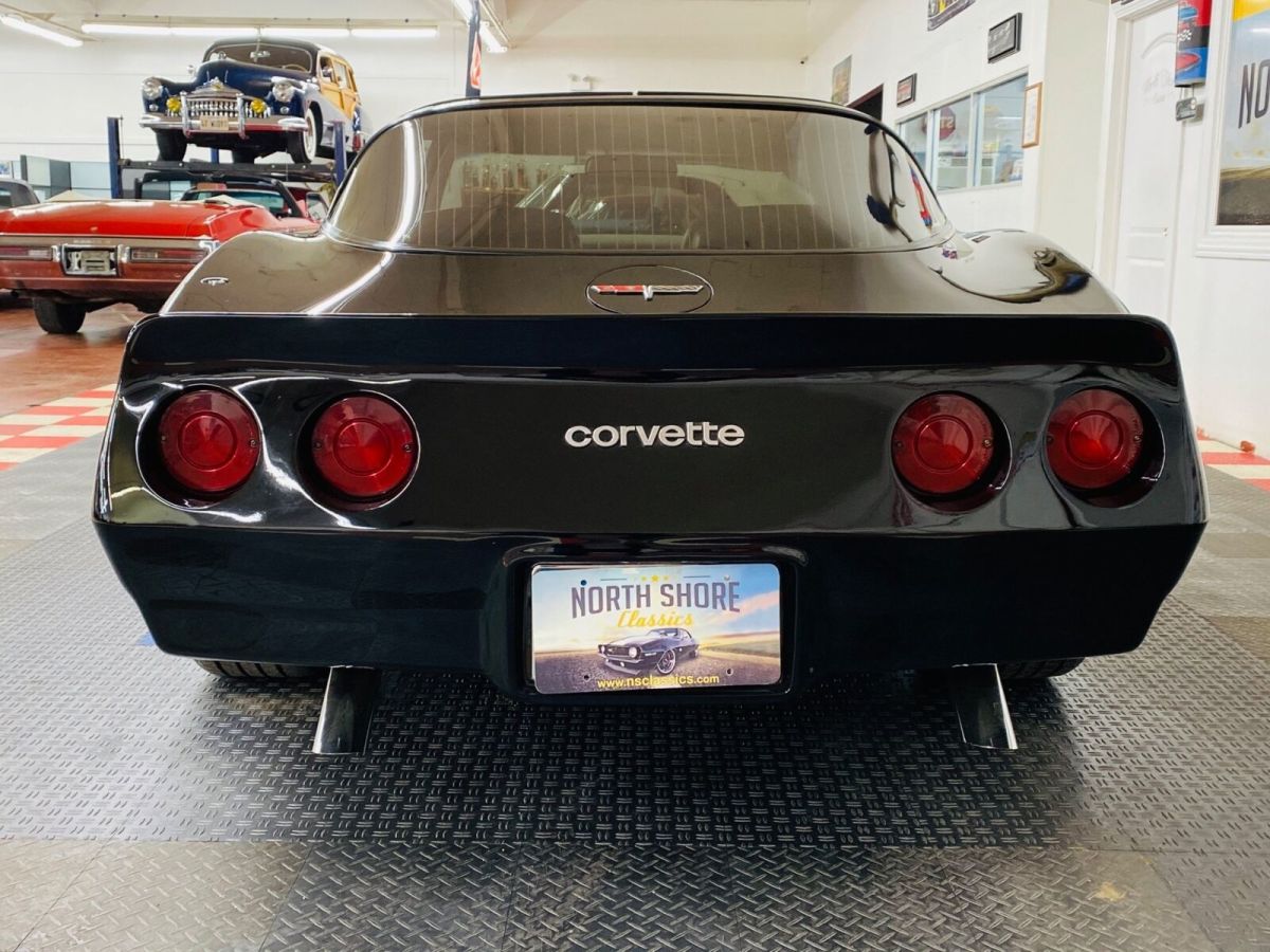 1980 Black Chevrolet Corvette Coupe