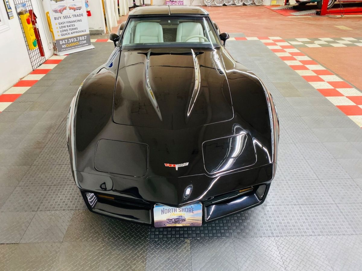 1980 Black Chevrolet Corvette Coupe