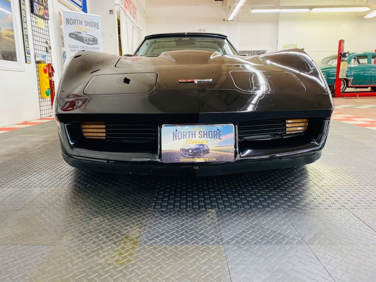 1980 Black Chevrolet Corvette Coupe