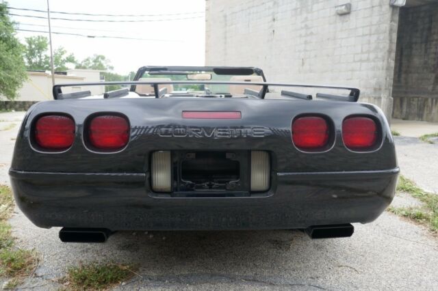 1992 Black Chevrolet Corvette Convertible