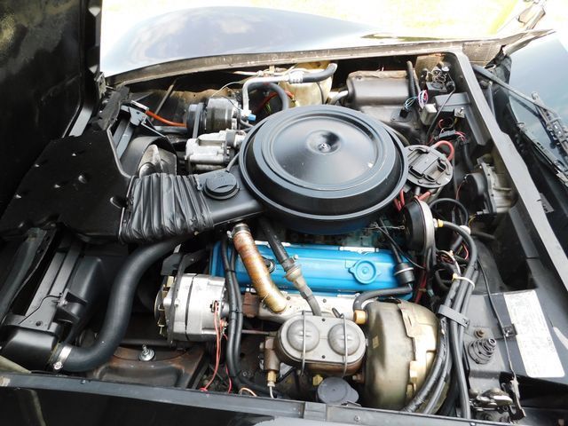 1978 Black Chevrolet Corvette --