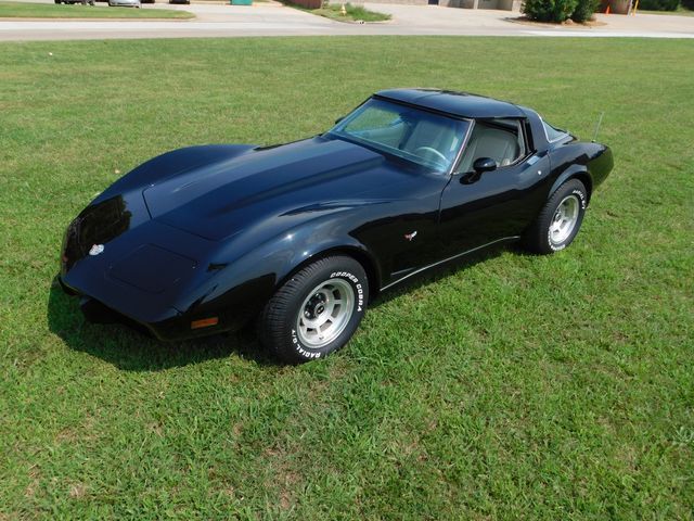 1978 Black Chevrolet Corvette --