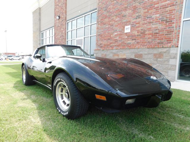 1978 Black Chevrolet Corvette --