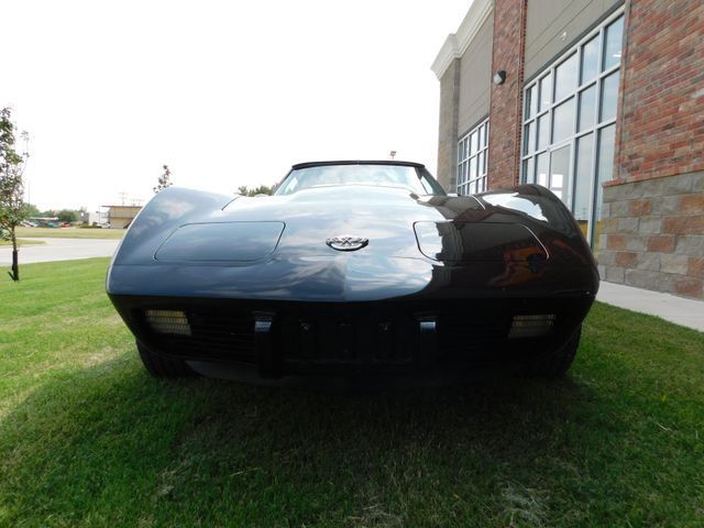 1978 Black Chevrolet Corvette --