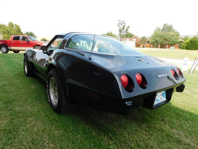 1978 Black Chevrolet Corvette --