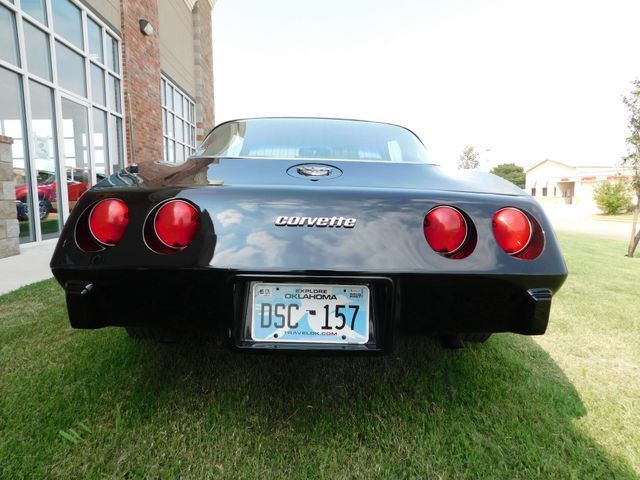 1978 Black Chevrolet Corvette --