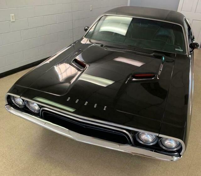 1973 Black Dodge Challenger Coupe