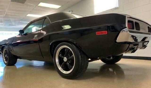 1973 Black Dodge Challenger Coupe