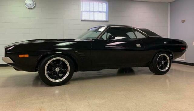 1973 Black Dodge Challenger Coupe