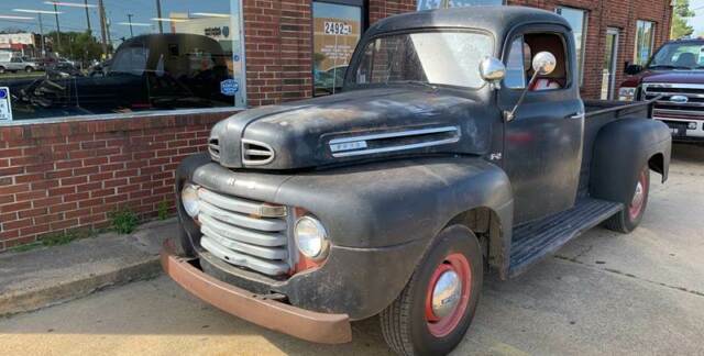 1950 Black Ford F-100 Pickup Truck