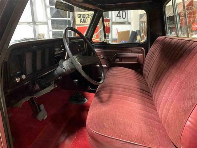 1975 Black Ford F-250 Pickup Truck