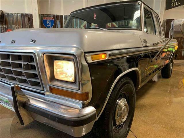 1978 Black Ford F-350 Pickup Truck