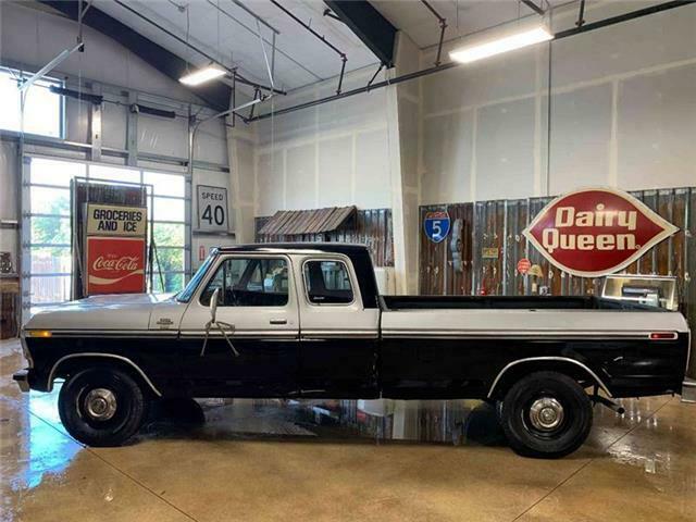 1978 Black Ford F-350 Pickup Truck