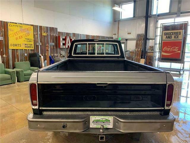 1978 Black Ford F-350 Pickup Truck