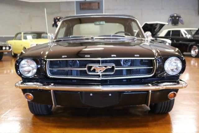 1965 Black Ford Mustang --