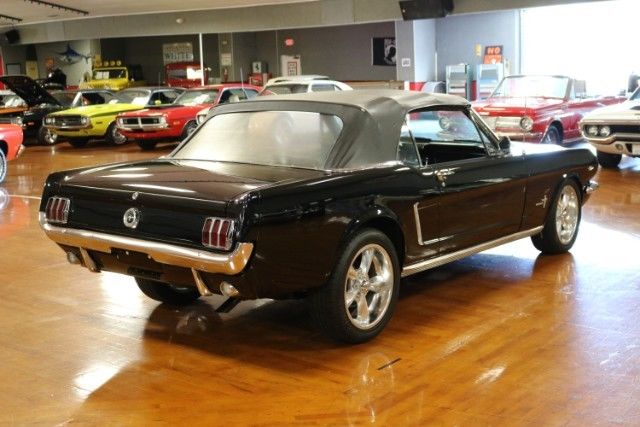 1965 Black Ford Mustang --