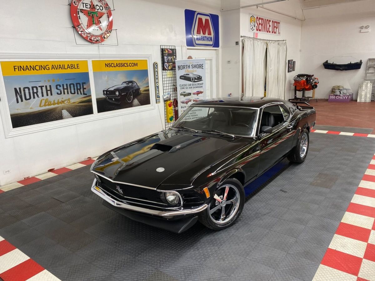 1970 Black Ford Mustang 2 Door