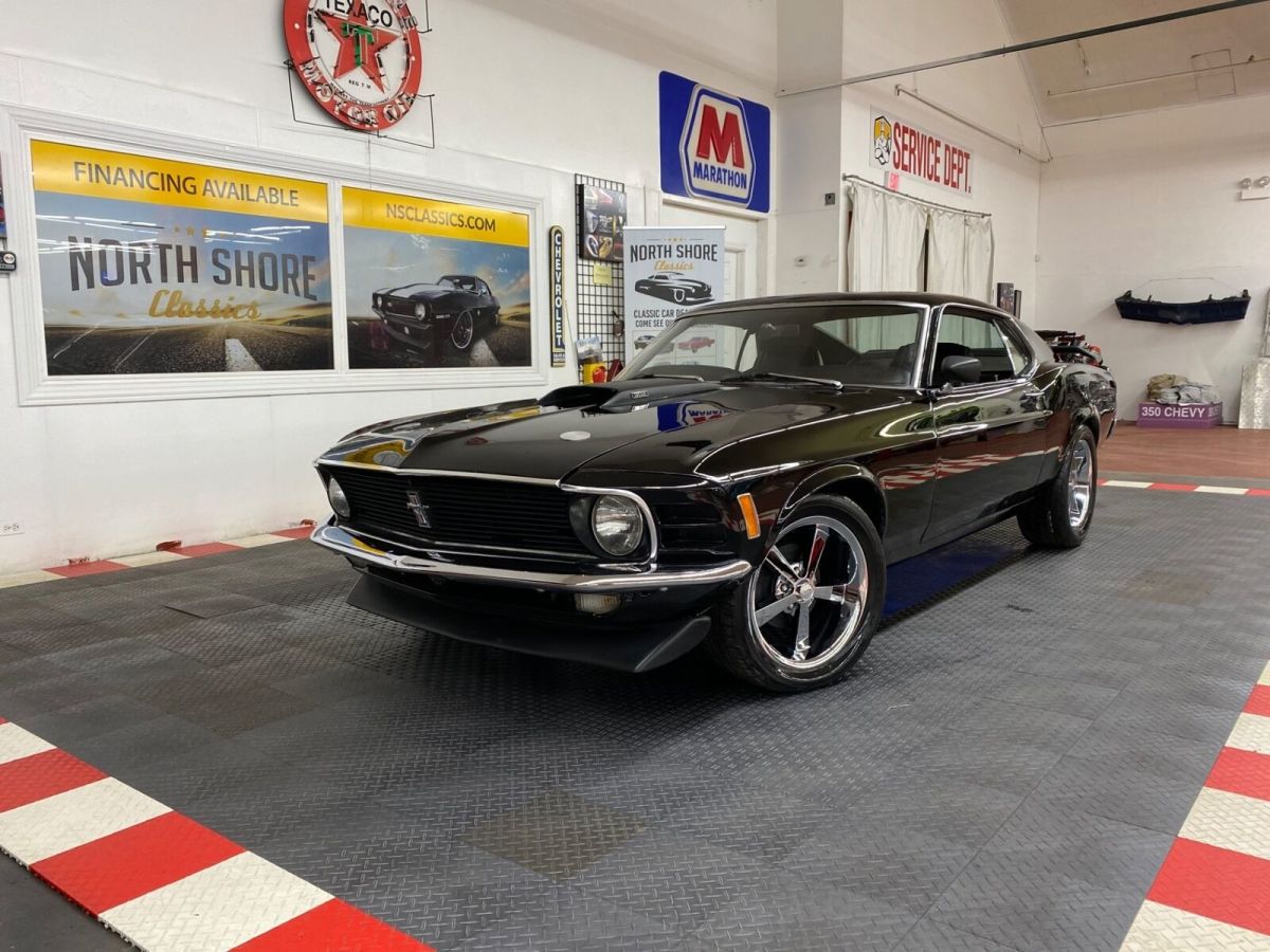 1970 Black Ford Mustang 2 Door