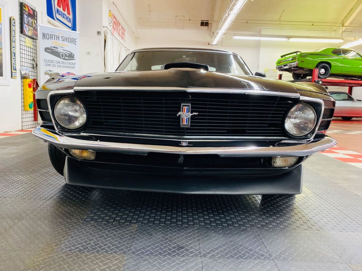 1970 Black Ford Mustang 2 Door