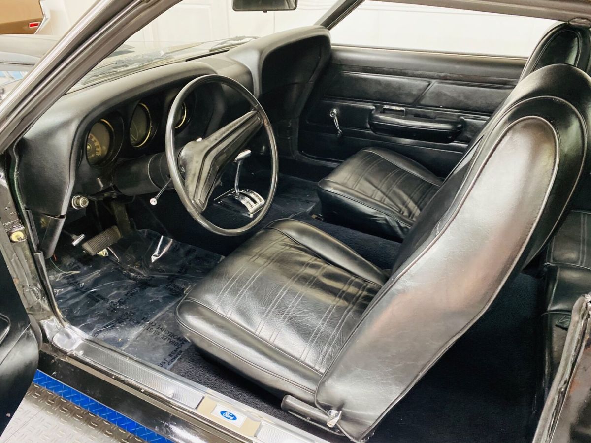 1970 Black Ford Mustang 2 Door