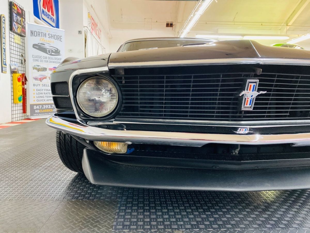 1970 Black Ford Mustang 2 Door