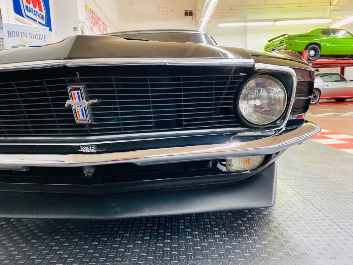 1970 Black Ford Mustang 2 Door