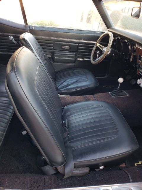 1968 Red Chevrolet Camaro Coupe