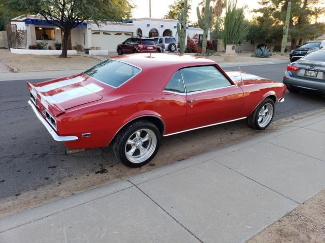 1968 Red Chevrolet Camaro Coupe
