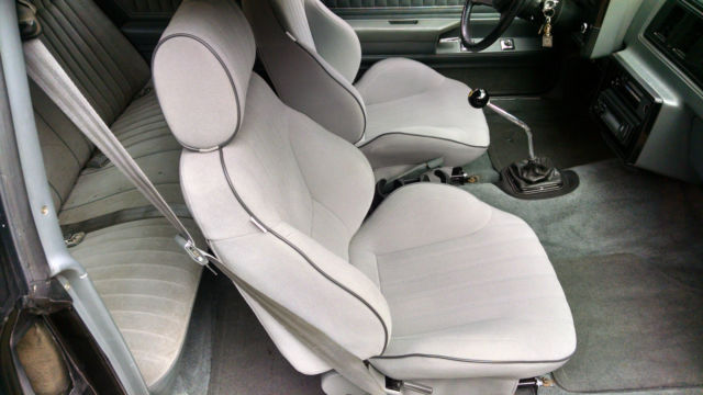 1986 Black Chevrolet Monte Carlo